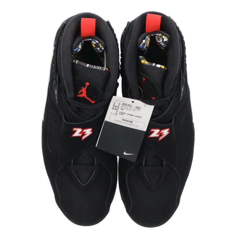 NIKE Air Jordan 8 Retro Playoffs 305381-062 Black Size 10