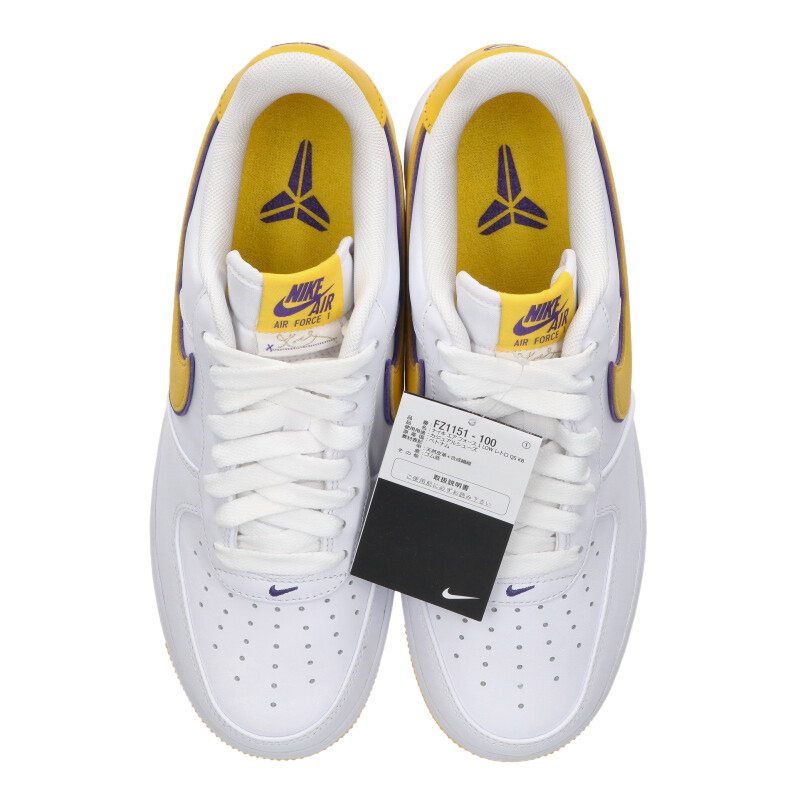 NIKE x Kobe Air Force 1 Low Retro QS FZ1151-100 Size 9.5