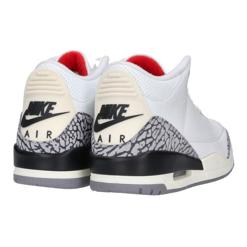 NIKE Air Jordan 3 Retro White Cement Reimagined Size 10