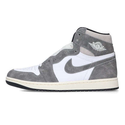 NIKE Air Jordan 1 Retro High OG Black & Smoke Grey Size 9.5