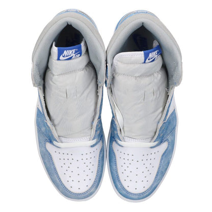NIKE Air Jordan 1 High OG Hyper Royal White/Blue Size 9.5
