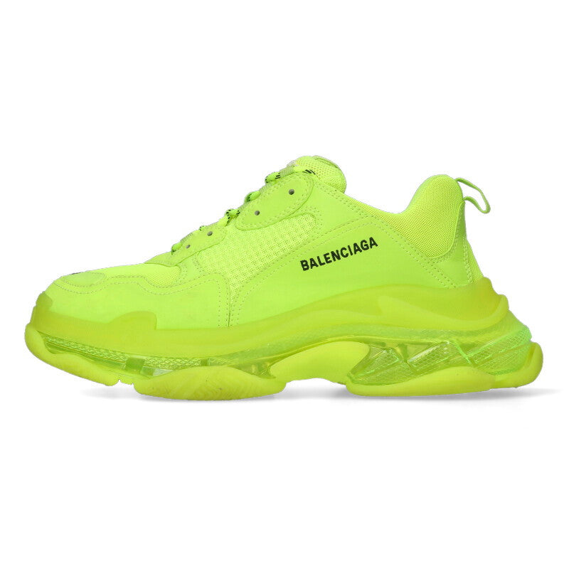 BALENCIAGA Triple S Yellow Sneakers Size 10.5