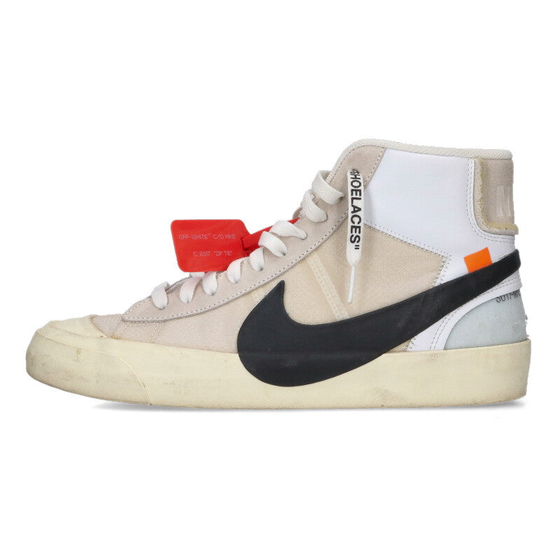 NIKE Blazer Mid Sneakers White/Black Size 9