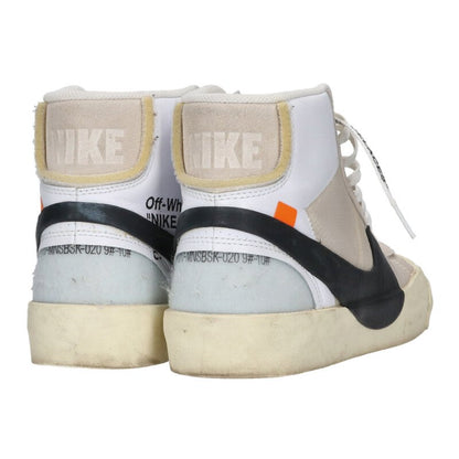 NIKE Blazer Mid Sneakers White/Black Size 9