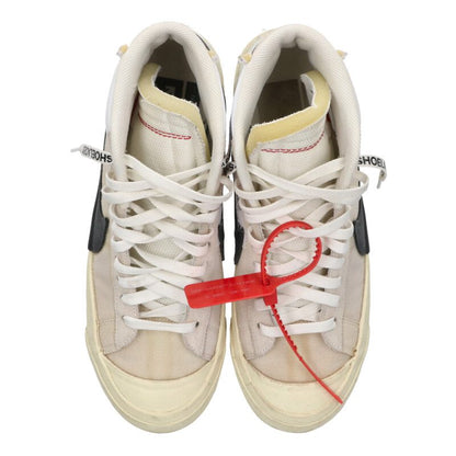 NIKE Blazer Mid Sneakers White/Black Size 9