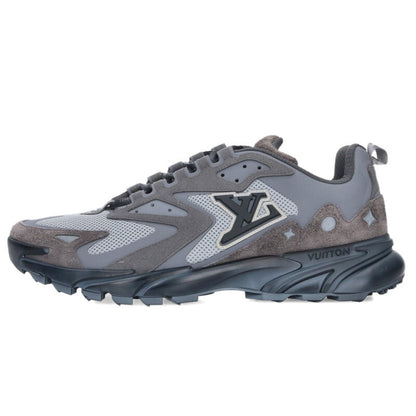 Louis Vuitton Logo Sneakers Gray Size 12