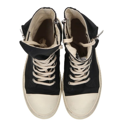 DRKSHDW Ramones Canvas High Top Sneakers Black Size 7.5