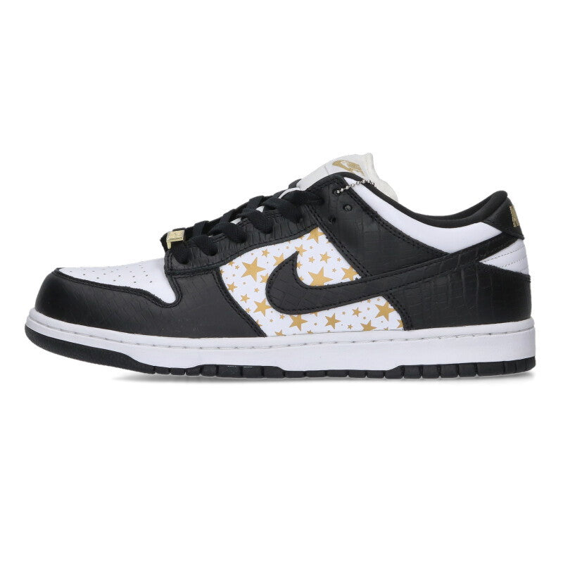 SUPREME x Nike Dunk Low OG QS Black/White Size 10.5