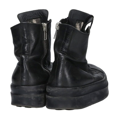 Rick Owens Mega Bumper Ramones Leather High-Top Size 7.5
