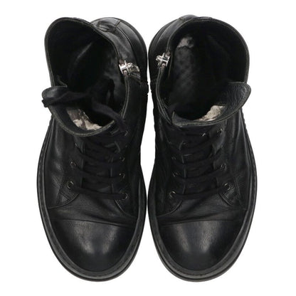 Rick Owens Mega Bumper Ramones Leather High-Top Size 7.5