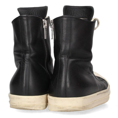 Rick Owens Ramones Leather High-Top Sneakers Size 8.5