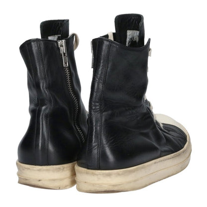 Rick Owens RAMONES Leather High Sneakers Size 9.5