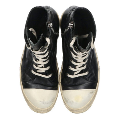 Rick Owens RAMONES Leather High Sneakers Size 9.5