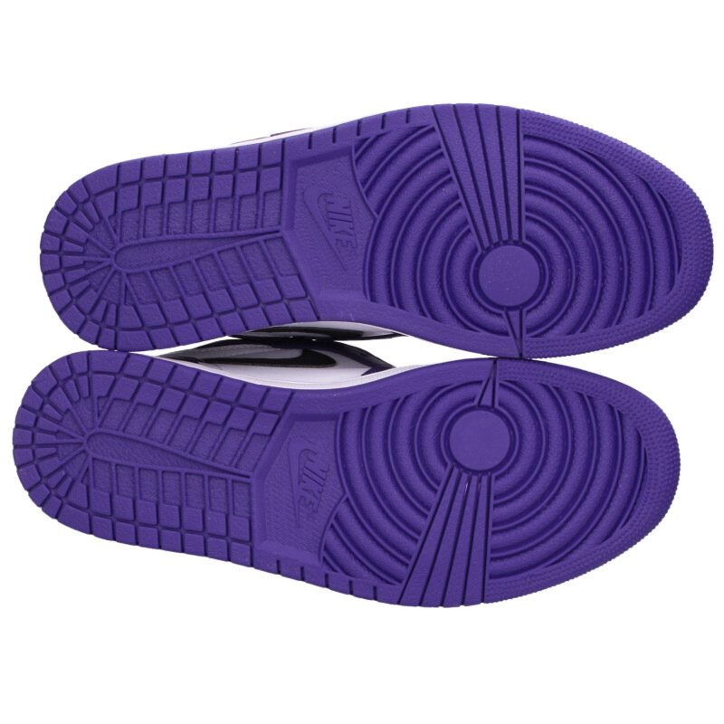 NIKE Air Jordan 1 Retro High OG Court Purple Size 10