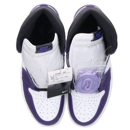 NIKE Air Jordan 1 Retro High OG Court Purple Size 10