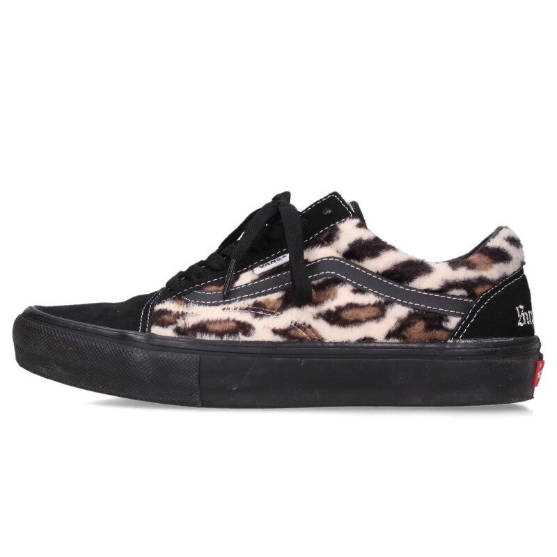 SUPREME x VANS Leopard Low-Cut Sneakers Multi Size 8.5