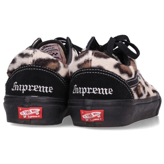 SUPREME x VANS Leopard Low-Cut Sneakers Multi Size 8.5