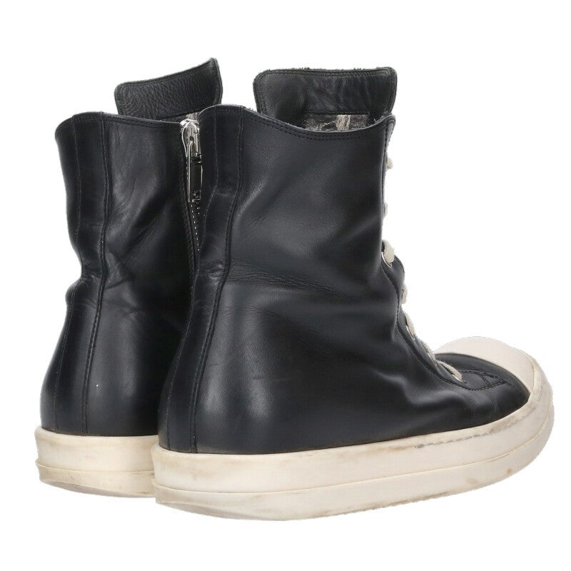 Rick Owens Ramones Leather High-Top Sneakers Multi Size 8.5