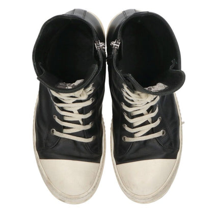 Rick Owens Ramones Leather High-Top Sneakers Multi Size 8.5