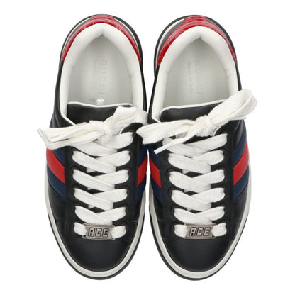 GUCCI Hyperspace Sneakers Black/Navy/Red Size 8.5