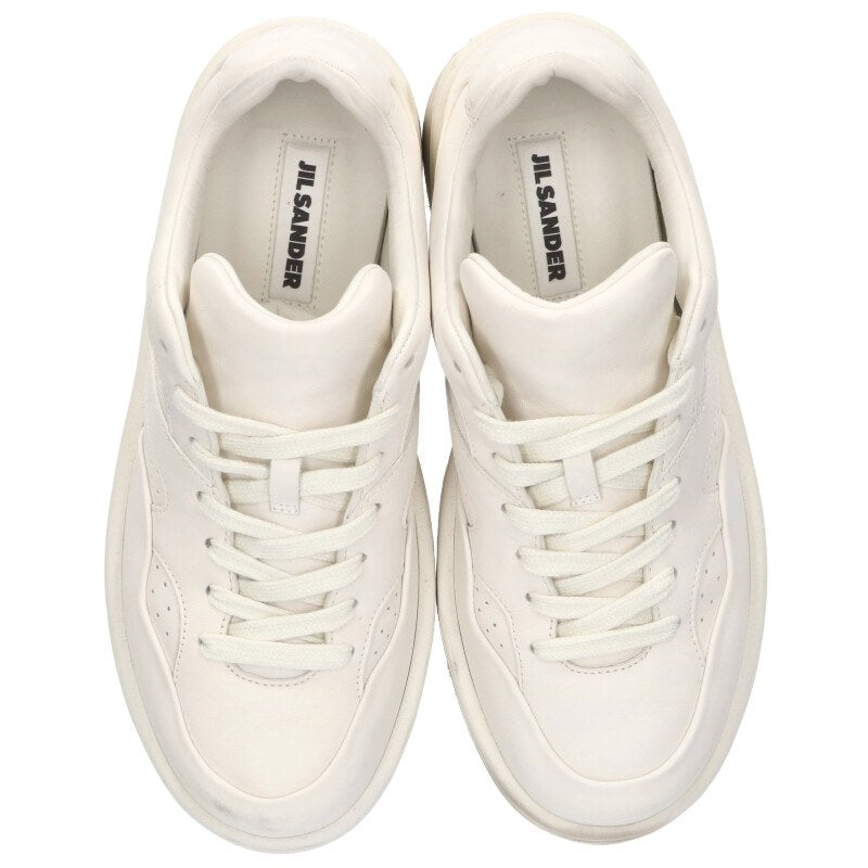 JIL SANDER 24AW SNEAKERLOW Leather Low Sneakers Size 8.5