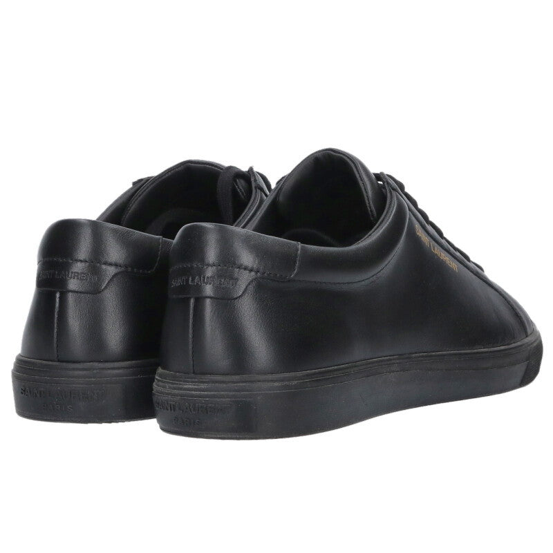SAINT LAURENT PARIS Low Top Sneakers Black Size 6.5