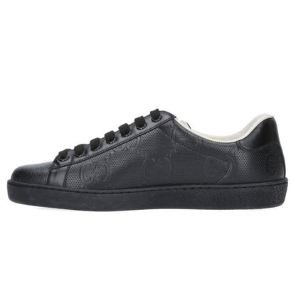GUCCI GG Embossed Sneakers Black Size 5