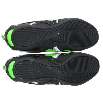 BALENCIAGA Drive Low-Cut Sneakers Black/Green Size 11.5