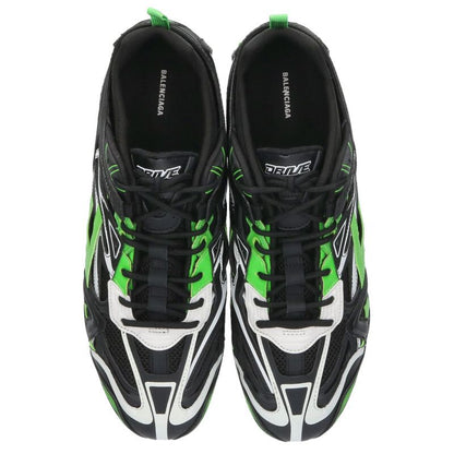BALENCIAGA Drive Low-Cut Sneakers Black/Green Size 11.5