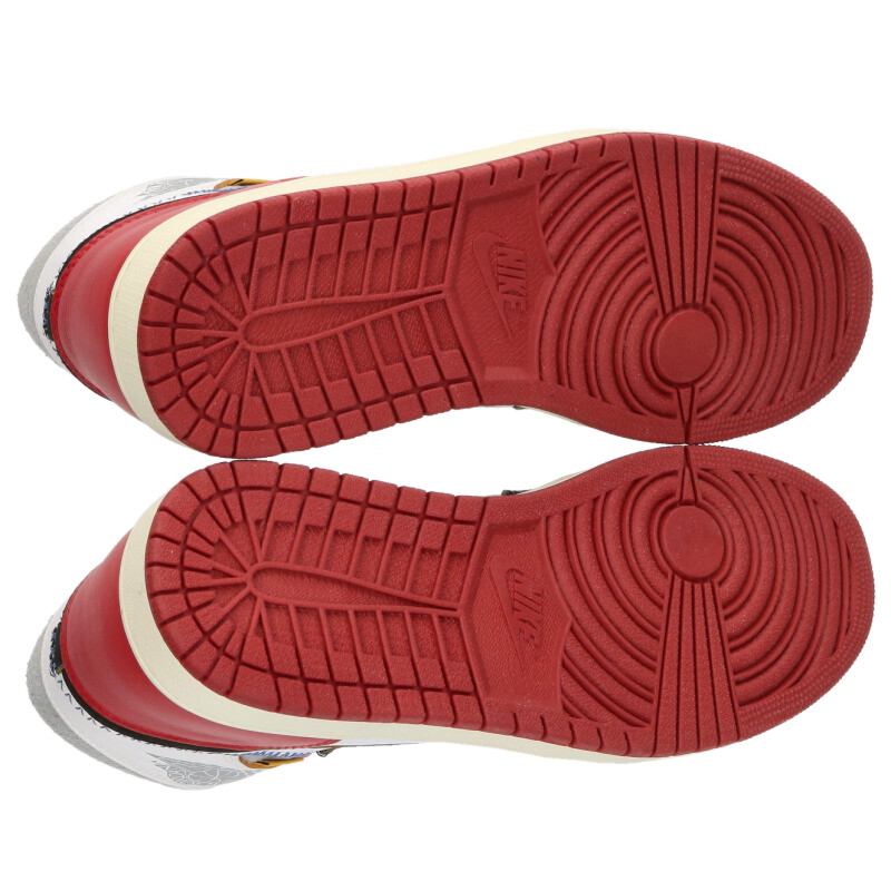 UNION x NIKE Air Jordan 1 Retro High NRG Red/Black Size 10