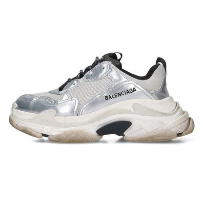 BALENCIAGA Triple S Low Top Sneakers White Size 6