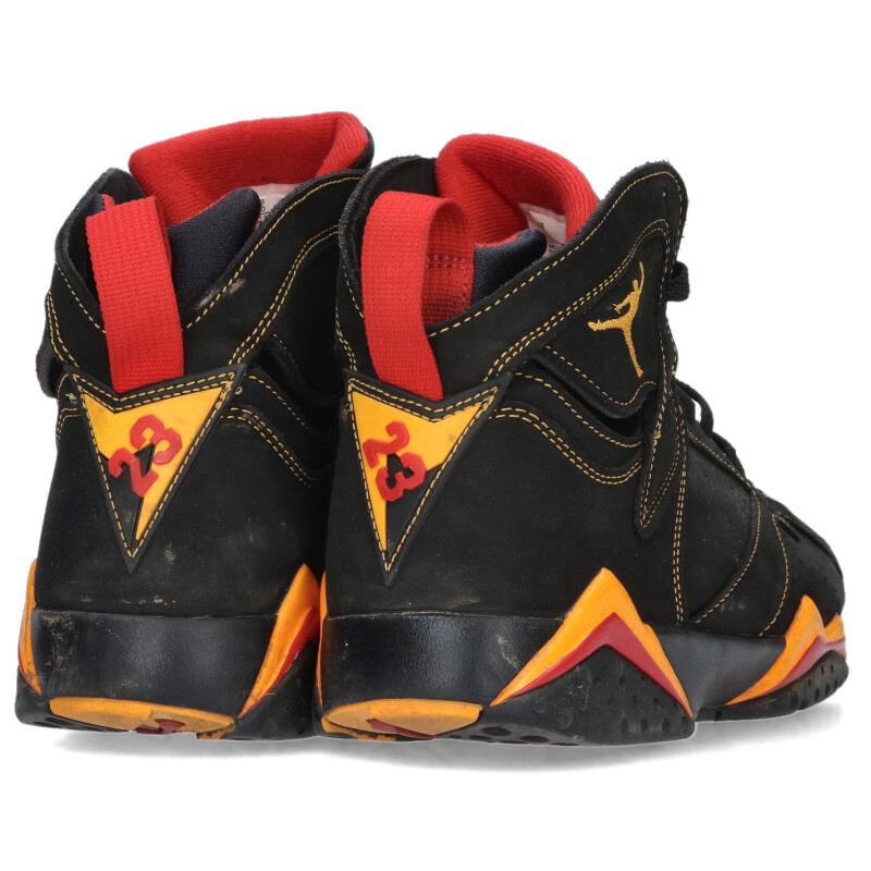NIKE Air Jordan 7 Citrus Sneakers Black Size 10