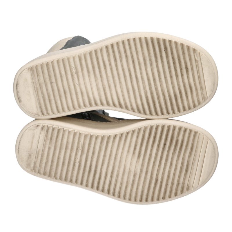Rick Owens Mega Bumper Geobasket Sneaker Grey Size 6.5