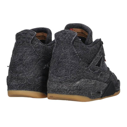 LEVI'S x Nike Air Jordan 4 Retro Black Size 9.5