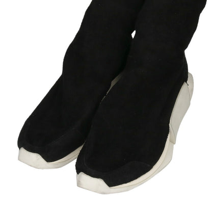 Rick Owens LEVEL RUNNER Sneakers Black/White Size 10
