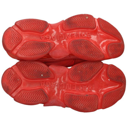 BALENCIAGA Triple S Trainers Red Size 6.5