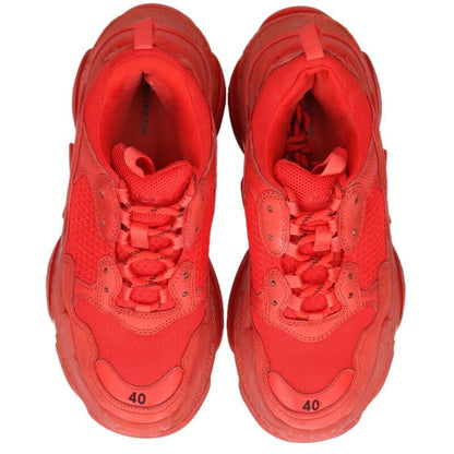 BALENCIAGA Triple S Trainers Red Size 6.5