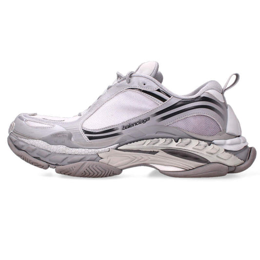 BALENCIAGA Triple S.2 Low Top Lace-Up Sneakers Gray Size 8.5