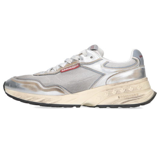 DSQUARED Sprinter Mesh Sneakers Gray Size 9.5
