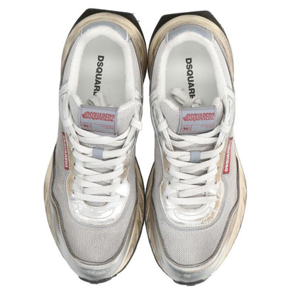 DSQUARED Sprinter Mesh Sneakers Gray Size 9.5