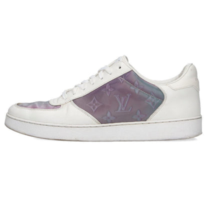 LOUISVUITTON Rivoli Monogram Leather Low-Cut Sneakers Size 7
