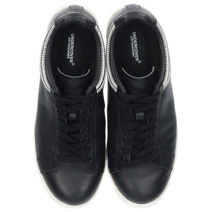 UNDERCOVER Embroidered Leather Low-Cut Blk Size 8