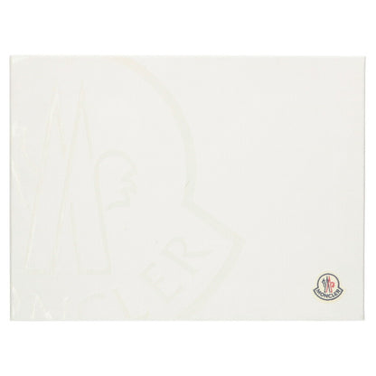 MONCLER Lissex Logo Patch Canvas Mid-Cut White Size 7.5