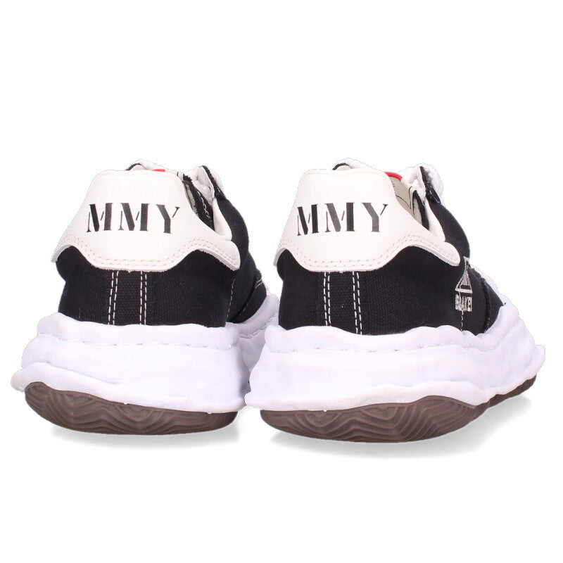MIHARAYASUHIRO BLAKEY Low-Cut Sneakers Blk/Wht Size 6.5