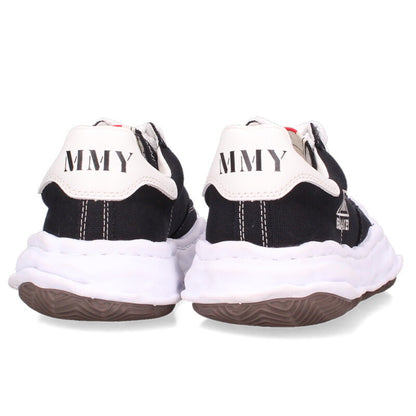 MIHARAYASUHIRO BLAKEY Low-Cut Sneakers Blk/Wht Size 6.5