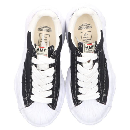 MIHARAYASUHIRO BLAKEY Low-Cut Sneakers Blk/Wht Size 6.5