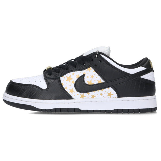 SUPREME x Nike Dunk Low OG QS Black/White Size 9