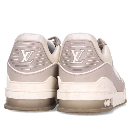 LOUISVUITTON LV Trainer Low-Top Sneakers White Size 8