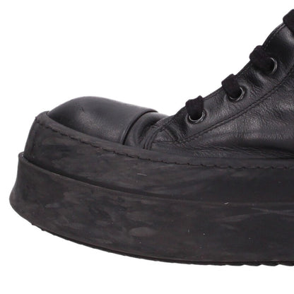 Rick Owens MEGA BUMPER Leather High-Top Blk Size 7.5