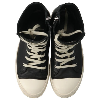 Rick Owens Ramones Leather High-Top Sneaker Size 8.5